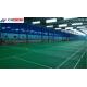 Green Indoor Synthetic Badminton Court Environmentally Friendly