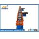 Steel Strut Channel Roll Forming Machine , Single Layer Roll Forming Machine CE / ISO Passed