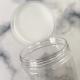 Plastic Storage Jars With Lids Wide Mouth Cosmetic Plastic Jars