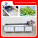 1500KG/H Fruit Vegetable Washing Machine With Stainless Steel Material