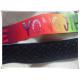 30mm Custom Logo Silicone Rubber Strip / Non Slip Elastic Band