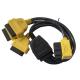 Length 0.5M OBD2 Y Cable Assembly One To Three For Automotive Diagnostic