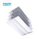 Long Lifespan 50000hrs 40W LED Troffer Lights White Powder Painted Steel