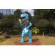 Silicon Ruber Outdoor Playground Fiberglass Dinosaurs Colors Diversified