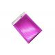 ISO14001 Pantone Pink Metallic Bubble Mailers For Protective Shipping