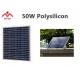 Stable Polycrystalline Silicon Cell Low Iron Temperedglass Alu Minum Alloy Anodized