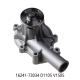 Water Pump 16241-73034 For Kubota Engine V1505 V1305 D1105 D905 With 60 Mm Impeller