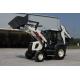Low price hydraulic 1m3 bucket backhoe loader AC and Joystick WZ30-25