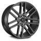 Custom Size 22 Forged Rims Wheel With Matte Black Spoke Barrels For Luxury Car