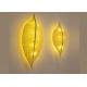 Creative Led Wall Decorative Lights Leaf Shaped Home Decor Wall Lights