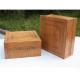 Wooden people urns, book shape design urns box, laser engraved logo on box
