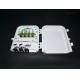 Wall mount fiber optic FTTH mini terminal box with 1X8 PLC Splitter Fiber Optic Terminal Box