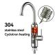 3300W 304 Stainless Steel Instant Electric Heating Faucet
