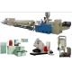 PVC Pipe Extrusion Line Double Screw 220 - 415V Input Voltage