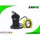 18hrs Long Time Corded Mining Hard Hat Lights 25000lux IP68 Waterproof 530lum 13.6Ah Rechargeable Best Mining Headlamp