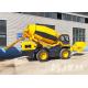Professional Self Loading Transit Mixer Self Propelled Concrete Mixing System