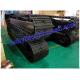 custom built 8-10 ton steel track undercarriage crawler undercarriage assembly