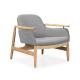 Nordic design simple elegent living room leisure sofa armchair,solid wood legs and plywood fabric accent lounge chair.