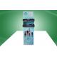 Two Tier Double Face Show Food Display Stands 4 Colors Offset Printing