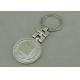 Silver Plating Promotional Key Ring 3D Die Casting Stainless Steel