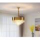 ODM Modern Hanging Crystal Pendant Chandelier Lights AC85V To 265V