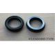 Anti - Fatigue Silicone Rubber O Ring Seals Hot Pressing Molding , 1.0-2.0g/Cm³ Density