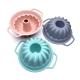 Anti Scalding Handle Flower Design Silicone Cake Pan