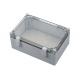 Turnover Cover And Transparent Type Terminal Boxes Shallow Gray FJ6 / JXH-7 Series