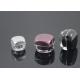 Black  Cream Cosmetic Packaging Containers With Jet Molding Technology