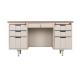 Metal Stainless Steel Fireproof Office Steel Executive Desk For Individual