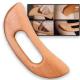 Natural Wooden Beech Guasha Massage Tool for Targeted Release of Back and Arm Tension