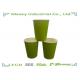 Disposable Cold Drink Paper Cups with Full Printing Green / Orange