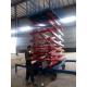 480kg Mobile Scissor Lift Platform 9 Meter Hydraulic Lifting Equipment