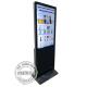43 Inch G+F Touch Screen Kiosk Information Checking Station With Thermal Printer