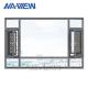 Oem / Odm 3 Panal Casement Window With Premium Security Solution Stainless Steel Wire Mesh