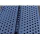 Aluminum Punched Hole Safety Grating / Steel Grip Strut Grating 1.0-3.0mm Thickness