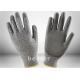 HPPE Anti Cut 5 Level Kitchen Safety Cutting Gloves PU Coated Enhanced Tactility