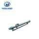 Food Grade Tube Conveyor , Incline Powder Screw Feeder Tube Spiral Screw Conveyor