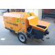 Remote Operation Ready Mix Concrete Pump , Stepless Hydraulic Concrete Pump