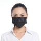 Comfortable Black Earloop Mask , Black Disposable Mask Without Any Stimulation