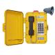 Auto Dial Industrial VoIP Phone Aluminum Alloy Rugged Sip Phone With Warning Lamp