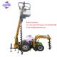 Digging And Drilling Pole Erection Machine For Solar Power System 100-2000MM