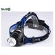 Double Use USB Rechargeable Headlamp Aluminum Design With IPX5 Waterproof