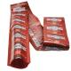 Food Grade Plastic Casing Flexography Printing Brand LOGO Sausage Plastic Color Casing Packaging