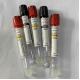 Disposable Clinical Plain 5 Ml Blood Collection Tubes Red Color