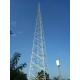 Four Legged Self Supporting Communication Tower Angular Steel For Telecommunication