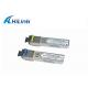 1.25G 1310/1550nm Bidirectional Fiber Optic SFP Transceiver Module Single Mode DOM With SC/LC Connector