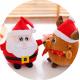 Stuffed Plush Toys Christmas Plush Toys 25cm Height Hand Wash Only