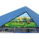 Die-Casting Aluminum Rental Screen RGB Outdoor HD Waterproof LED Video Display , P8 Full Color LED TV Wall Screen
