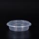Smooth Disposable Plastic Salad Bowls Clear White Black